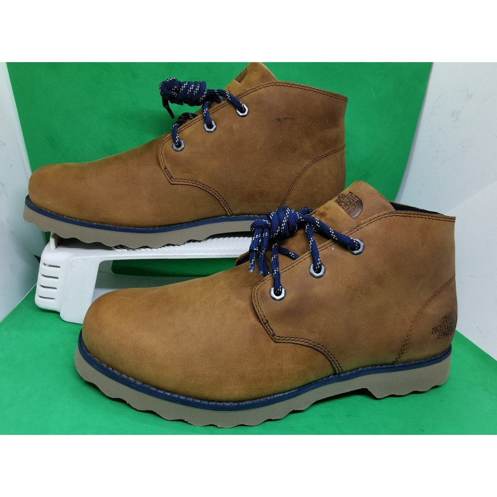 The North Face Ballard II Chukka Brown Waterproof Leather Boots NF00CM78 Mens 9